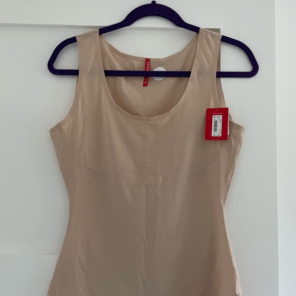 NWT Size Large Spanx tank undershirt. One black and one nude. - Picture 1 of 3